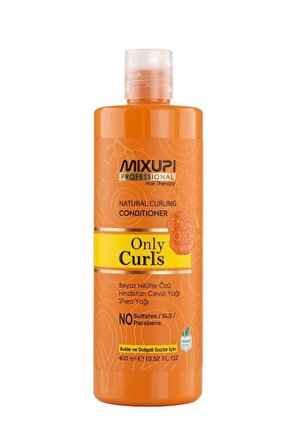 Mixup! Only Curls Bukleli ve Saçlar İçin Saç Bakım Seti (400ML Şampuan+400ML Saç Kremi)