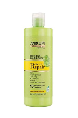 Mixup! Rescue Repair Yıpranmış ve İşlem Görmüş Saçlar İçin Saç Bakım Seti (400ML Şampuan+400ML Saç Kremi)