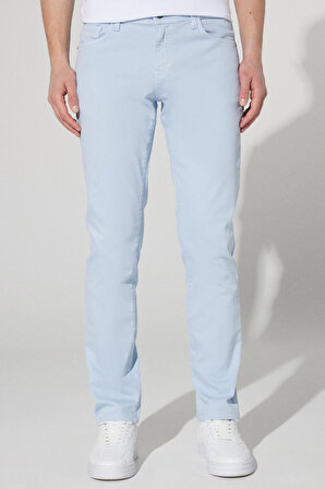 Altınyıldız Classics 4a1400000101 Normal Bel Slim Fit Düz Mavi Erkek Pantolon