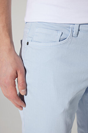 Altınyıldız Classics 4a1400000101 Normal Bel Slim Fit Düz Mavi Erkek Pantolon