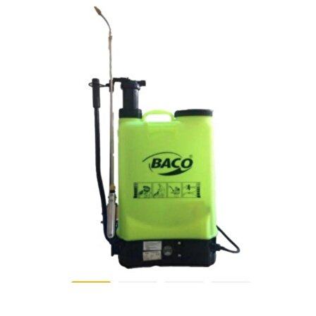 Baco 16LT Akülü-Kollu İlaçlama Makinası