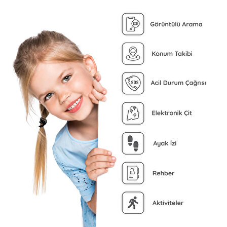 Bilicra Connect Akıllı Çocuk Saati - Lemon Tree
