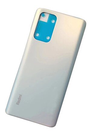 Redmi Note 10 Pro Arka Cam Pil Kapağı Batarya Kapağı Beyaz