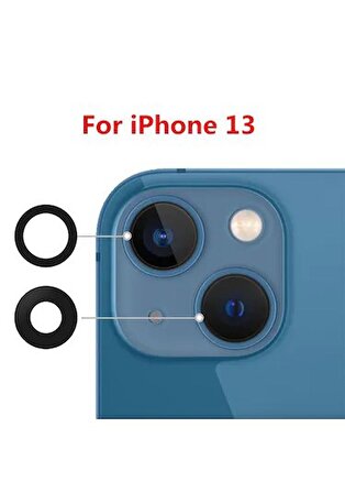 iPhone 13 Arka Kamera Camı Lensi Seti