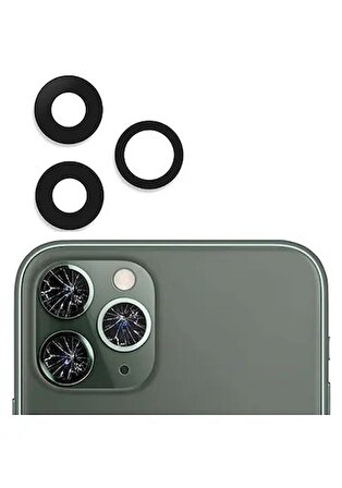 iPhone 11 Pro Max Kamera Camı Seti