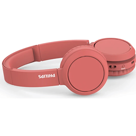 Philips TAH4205 Kulak Üstü Bluetooth Kulaklık Kırmızı