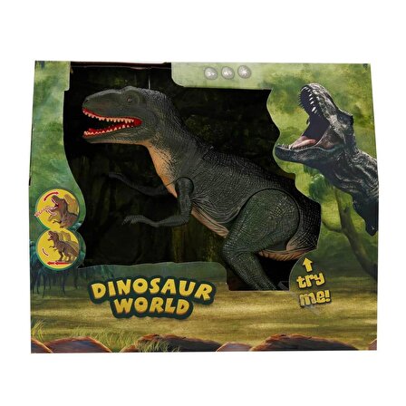 Dinosaur World Sesli ve Işıklı Hareketli Dinozor