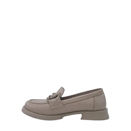 Albini 2410730 Hakiki Deri Kadın Loafer Ayakkabı Modeli