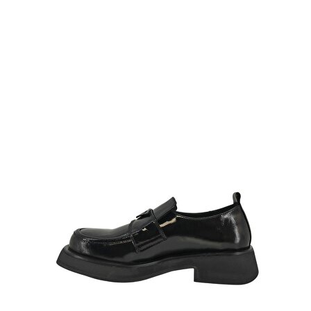 Albini 2410553 Hakiki Rugan Deri Kadın Günlük Loafer Ayakkabı Modeli