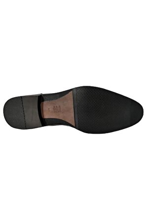 Cacharel C1615b Erkek Klasik Ayakkabı/siyah Rugan/44