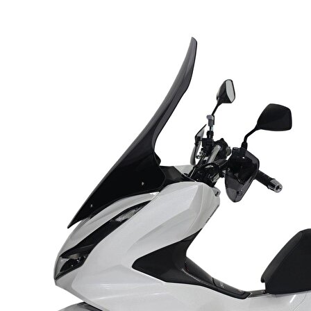 Honda PCX 125 / 150 2021-2022-2023 Uyumlu Spor Ön Cam Montaj Aparatlı Siyah 75 cm- ARASMOTO