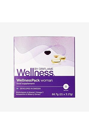 Multi Vitamin Omega 3 Wellnesspack - Kadınlar Için