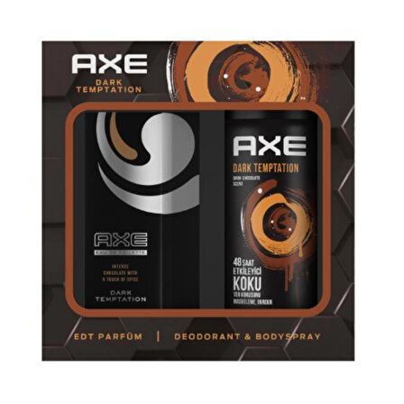 Axe Dark Temptation Edt 50 Ml + Deodorant 150 Ml