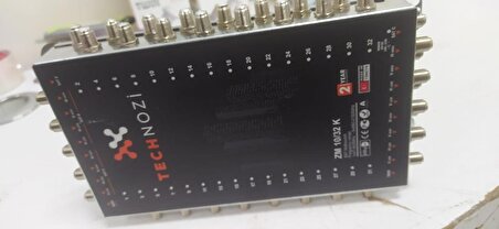 Tecnozi Micro ZM 10/32- 32 Çıkışlı Santral Multiswitch Adaptör