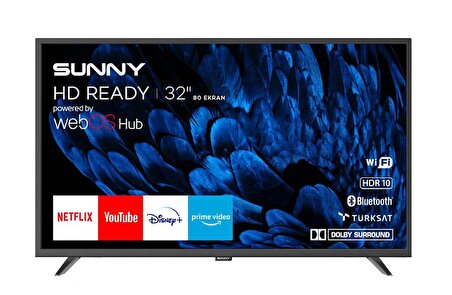 SUNNY 32’’ HD Ready webOS 2.0 Smart TV SN32DAL540 32’’ HD Ready webOS 2.0 Smart TV SN32DAL540