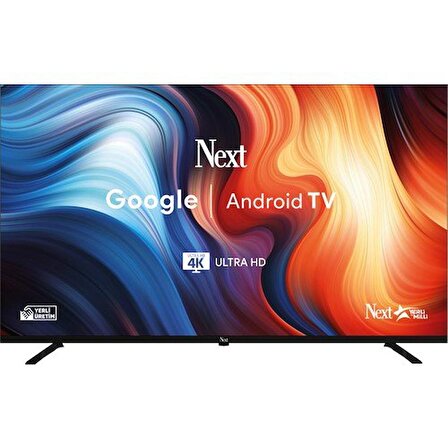 Next YE-50020GFSG5-4K 50" 127 Ekran Uydu Alıcılı 4K Ultra HD Google Android LED TV
