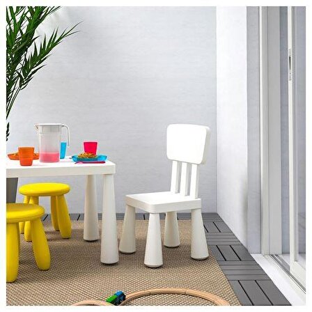 IKEA Mammut Çocuk Sandalyesi - Beyaz