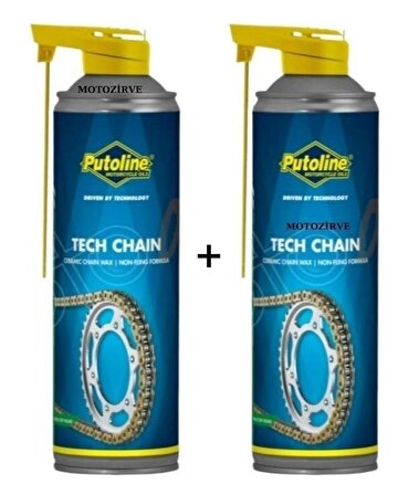 Putoline Tech Chain Seramik Zincir Yağı 500 ml (2 Adet)