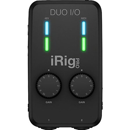 Ik Multimedia Irig Pro Duo I/o 2-Giriş/2-Çkış Mobil Ses Kartı (Iphone/ipad/mac/pc) TEŞHİR 