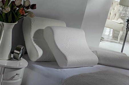 Doqu Home Visco Comfort Yastık Beyaz - 51 x 42 + 13 cm  2Q9YSTVSCMA300000