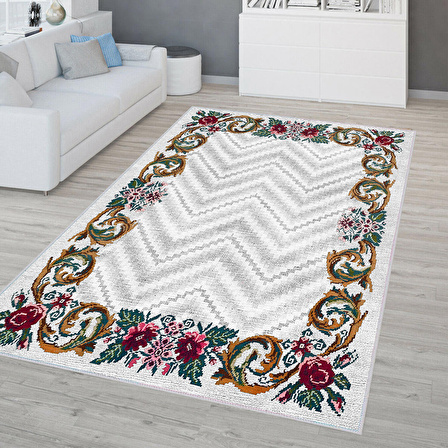Dijital Baskı Yıkanabilir Kaymaz Taban Salon Halısı Ve Yolluk RVG0312-SD238