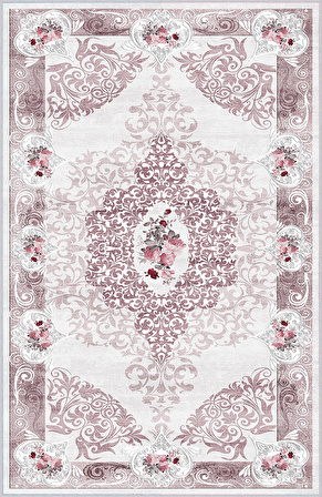 Dijital Baskı Yıkanabilir Kaymaz Taban Salon Halısı Ve Yolluk RVG0279-SD626