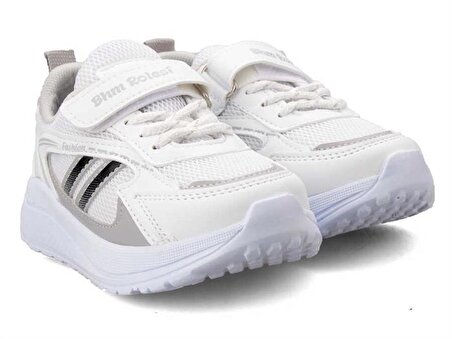 Beyaz Yüksek Taban  Çocuk Spor Ayakkabısı
