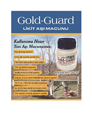 Sıvı Aşı Macunu Gold-Guard Likit(250 gr)