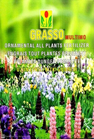 Uzun Etkili Bitki Gübresi (1 Kg) Grasso Multimo