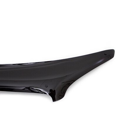 ESA Fiat Doblo Ön Kaput Koruyucu Rüzgarlığı ABS Plastik Piano Black 2006-2011 Uyumlu