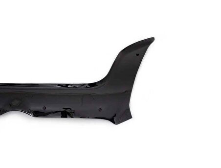 ESA Fiat Doblo Ön Kaput Koruyucu Rüzgarlığı ABS Plastik Piano Black 2011-2015 Yıllarına Uyumlu