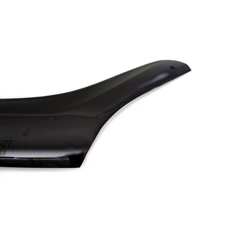 ESA Fiat Doblo Ön Kaput Koruyucu Rüzgarlığı ABS Plastik Piano Black 2015 ve Sonrası