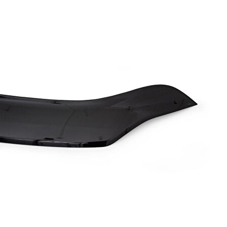 ESA Iveco Daily Ön Kaput Koruyucu Rüzgarlığı ABS Plastik Piano Black 2014- Yıllarına Uyumlu