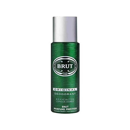 Brut Original Antiperspirant Ter Önleyici Leke Yapmayan Erkek Sprey Deodorant 200 ml