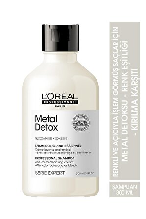 L'Oreal Professionnel Metal Detox Tüm Saçlar İçin Arındırıcı Şampuan 300 ml