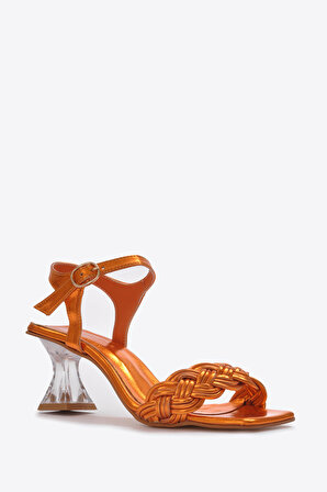 Kadın  Turuncu Sandalet VZN23Y-045 