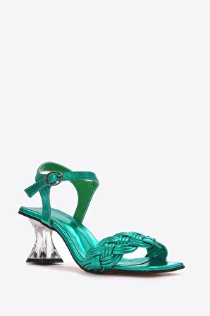 Kadın  Yeşil Sandalet VZN23Y-045 