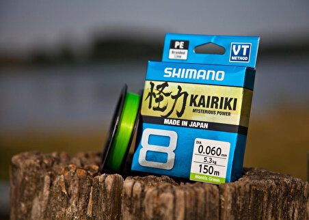 Shimano Kairiki x8 Mantis Green 150 Mt İp Misina