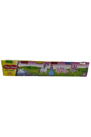 Oyun Hamuru 6 Lı Play-Dough Litte Princess 1 Paket Oyun Hamuru Seti 6 Renk