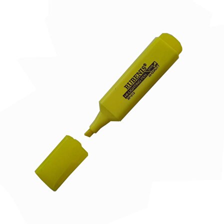 İşaret Kalemi Fosforlu Kalem 4 lü 1 Paket Sarı Yeşil Pembe Turuncu