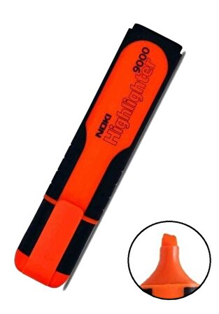 Fosforlu İşaret Kalemi Turuncu Doldurulabilir 2 Adet ve Mürekkebi 30ml 1 Adet Fosforlu Neon Kalem 