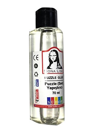 Puzzle Yapıştırıcısı 70 ml 1 Adet Monalisa Pazıl Yapıştırıcısı 1 Adet Südor Sıvı Puzzle Yapıştırıcısı