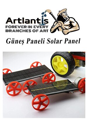 Güneş Paneli Solar Panel 7x10 cm 5.5 volt 100 mA 1 Adet Güneş Enerjisi Okul Sınıf Deney Çalışmaları