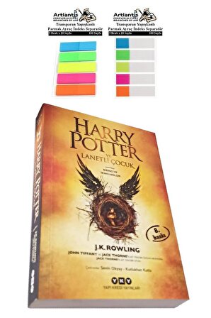 Harry Potter Ve Lanetli Çocuk 351 Sayfa 1 Adet Transparan Kitap Ayraç 2 Paket Hary Poter ve Lanetli Çocuk