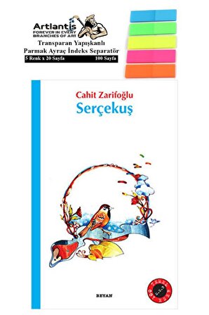 Serçekuş Cahit Zarifoğlu 96 Sayfa Karton Kapak 1 Adet Fosforlu Transparan Kitap Ayraç 1 Paket