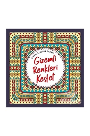 Gizemli Renkleri Keşfet Büyüklere Boyama Kitabı 1 Adet Nesil Boyama Kitabı Büyükler İçin Mandala Stresi Azaltma Sanatı