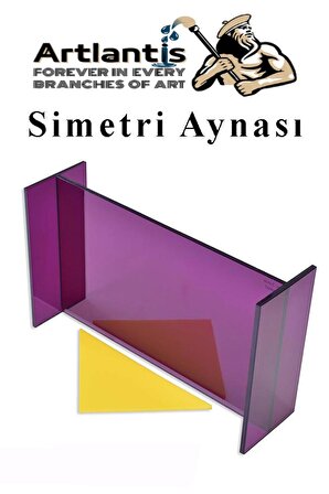 Simetri Aynası 5 Adet Ayna Yansıma Matematik Sınıf Ders Materyali
