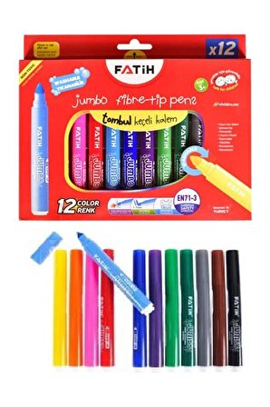 Ayaklı Yazı Tahtası Çift Taraflı 40x50cm 1 Adet 12 Renk Jumbo Keçeli Kalem Çocuk Yazı Tahtası Alıştırma Tahtası