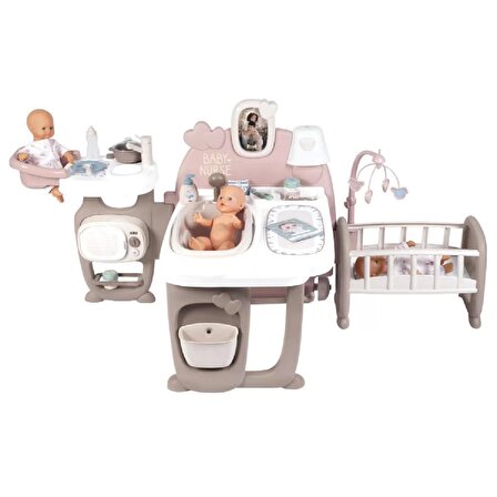 Smoby Baby Nurse Bebek Aktivite Merkezi Oyun Seti 220376