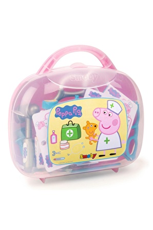 Smoby Peppa Pig Doktor Çantası Pembe